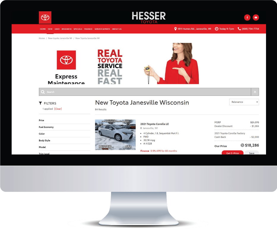 Hesser Toyota Computer