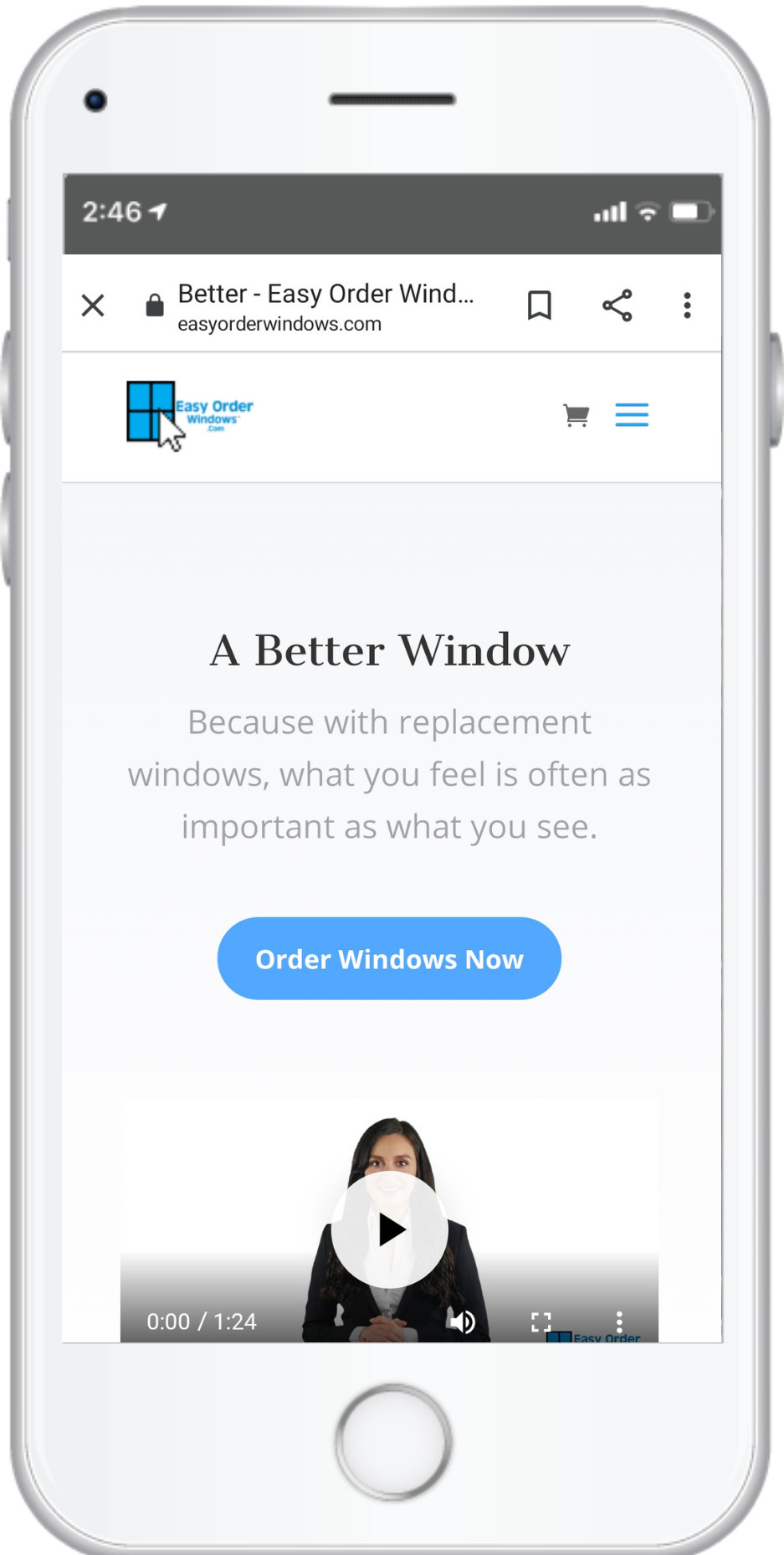 Easy Order Windows - Mobile