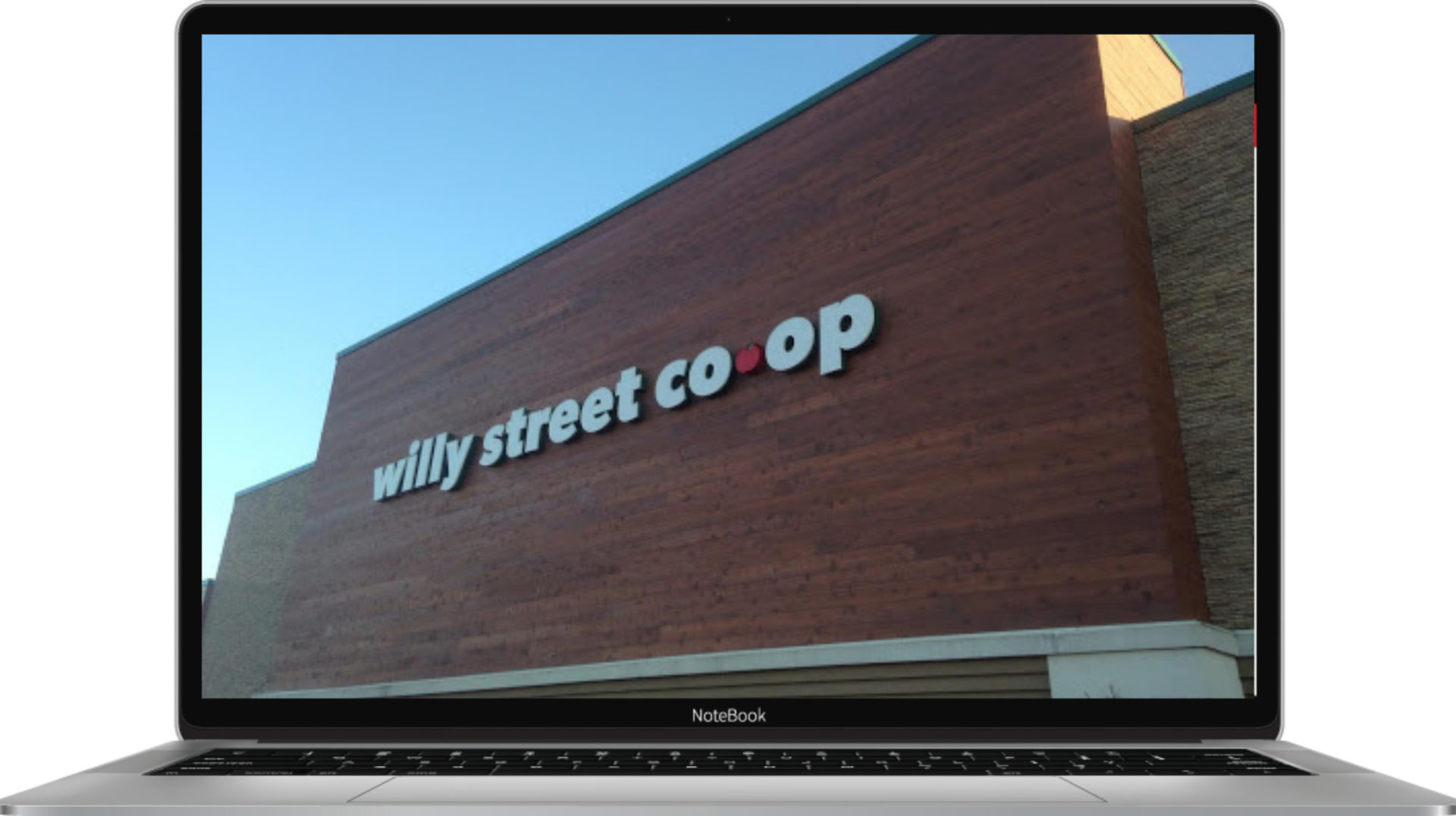 Willy Street Co-op laptop